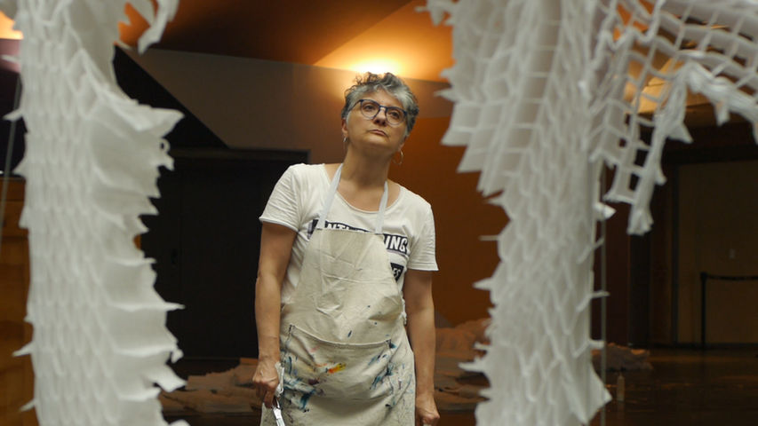 Exuvia, instalación, 2019.