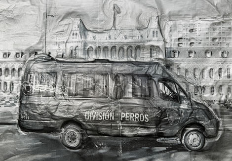 DIVISIÓN PERROS, serie Monumentales, 2022.