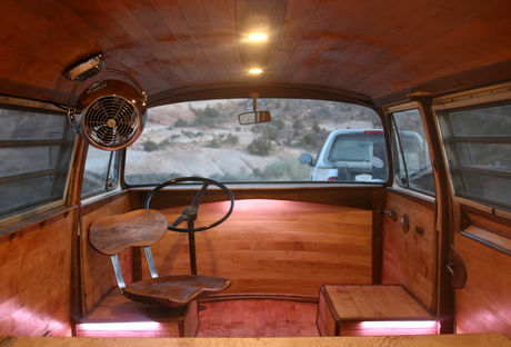Custom Bus Build Carpentry Salt Lake City, Utah