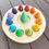 Thumbnail: Wooden rainbow toy with colorful eggs and green tree Serenitoys Ocean Promise Bundle.