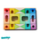 Thumbnail: Colorful wooden block puzzle arranged in geometric shapes, Serenitoys brand. Serenitoys