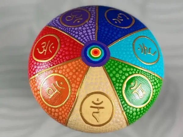 Thumbnail: Chakra Balans Meditatiesteen - Harmonie en Rust