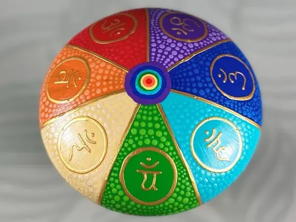 Thumbnail: Chakra Balans Meditatiesteen - Harmonie en Rust