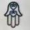 Thumbnail: Liefdevol Gevormde Hamsa Hand: Een Stralende Aanvulling op Jouw Interieur Liefde