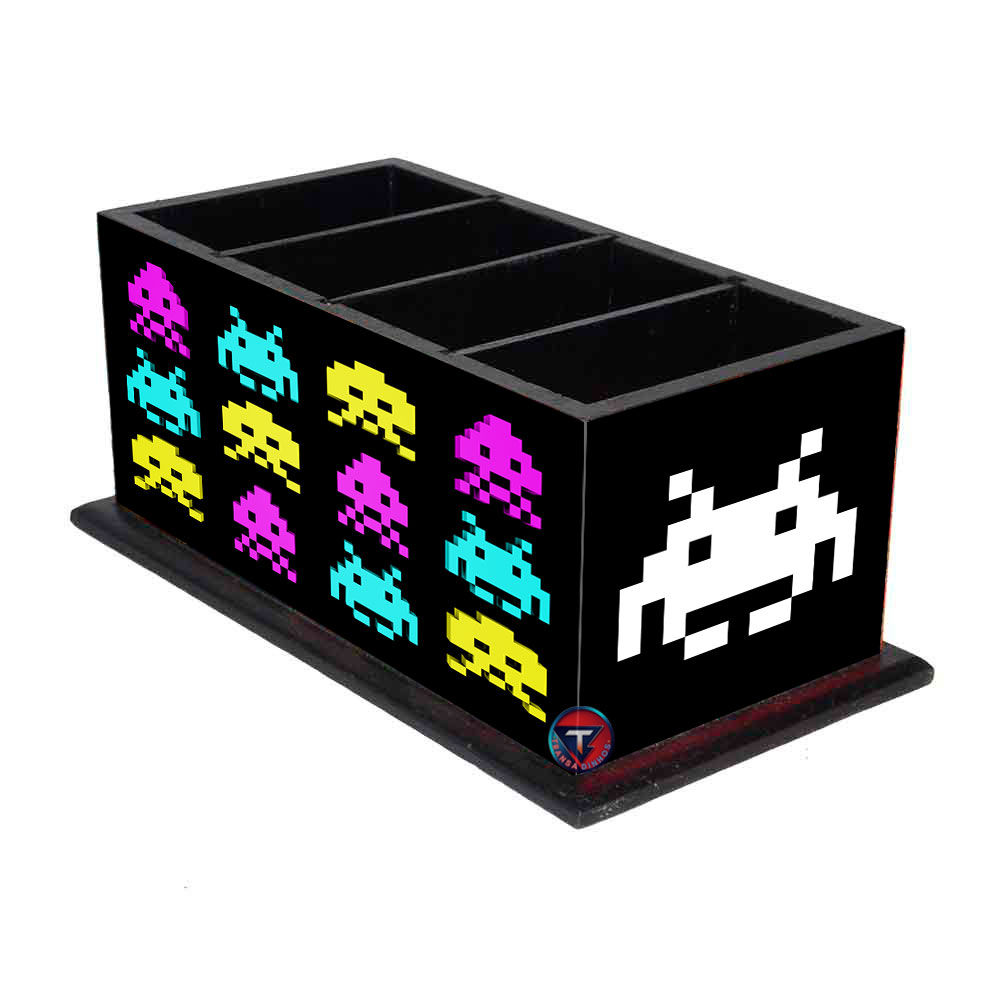 Porta Controle Remoto Space Invaders