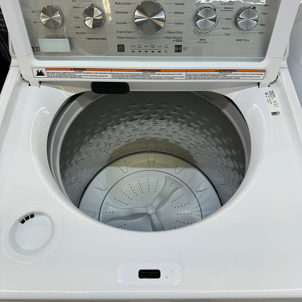 Miniatura: Maytag Refurbished Washer and Dryer, Top load 4.8 cu.ft Irving 7654