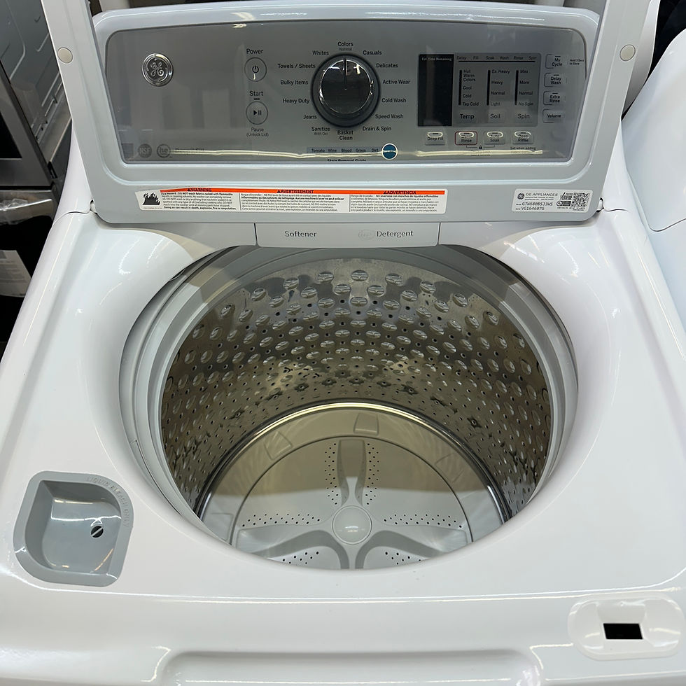 Thumbnail: GE Refurbished Washer and Dryer, Top load 4.8 cu.ft Irving 5925