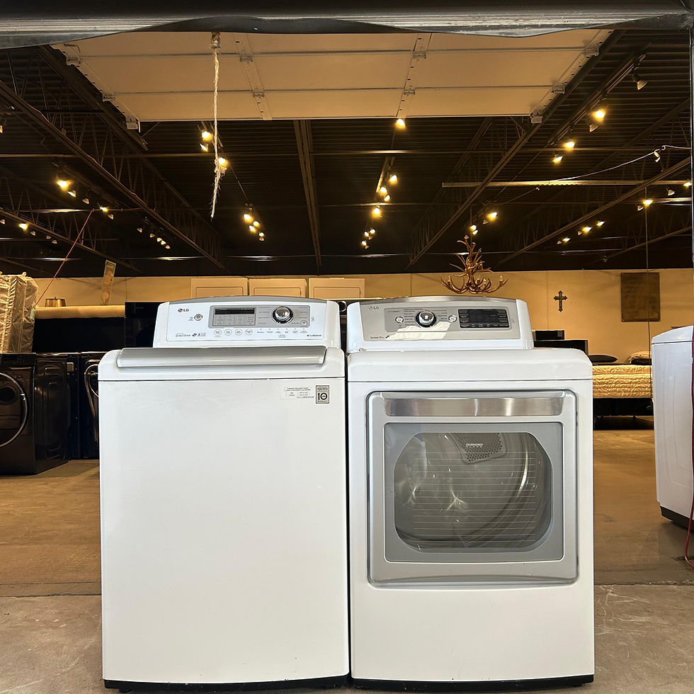 Miniatura: LG Refurbished Washer and Dryer, Top load 4.9 cu.ft Austin 9938