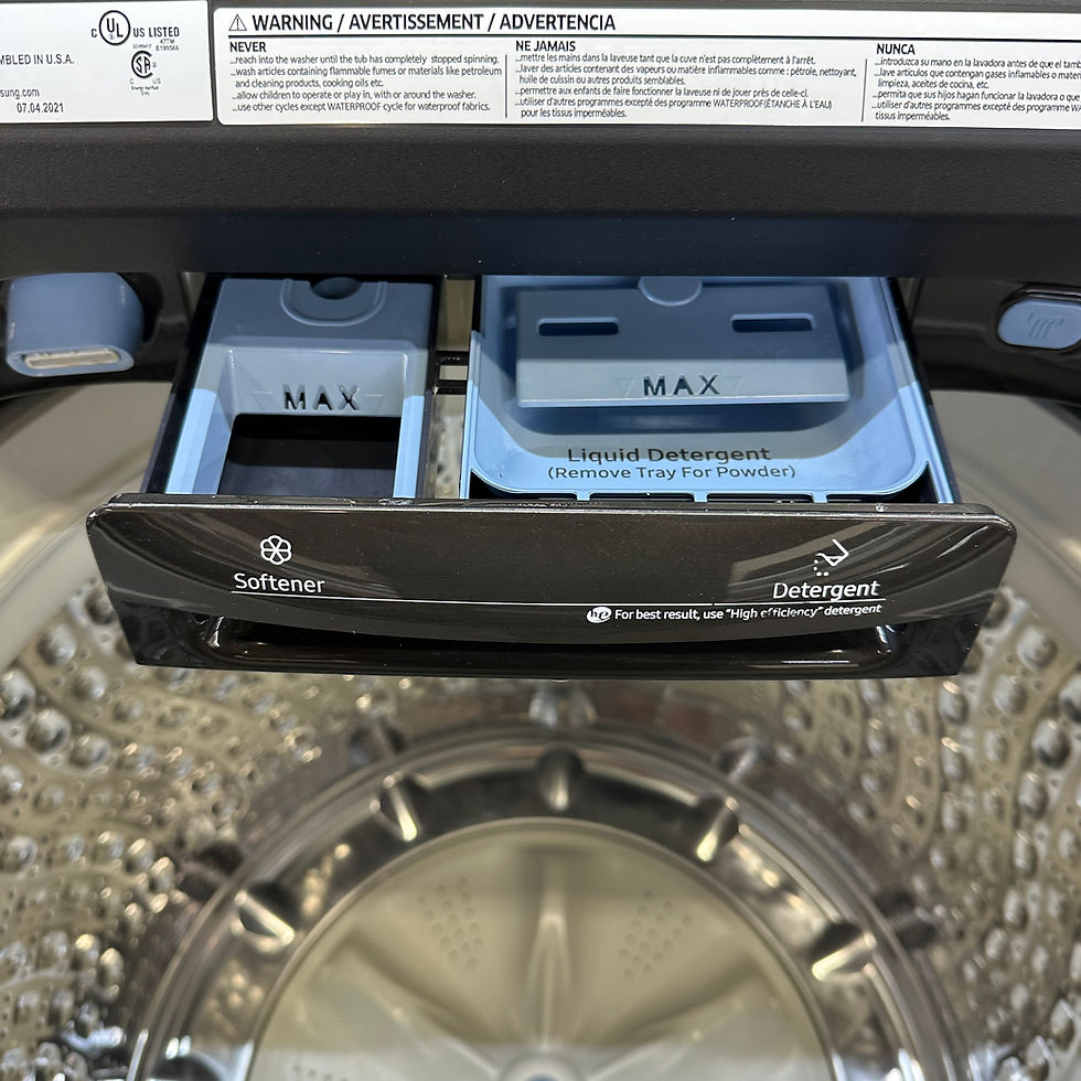 Thumbnail: Samsung Refurbished Washer and Dryer, Top load 5.0 cu.ft Irving 9951