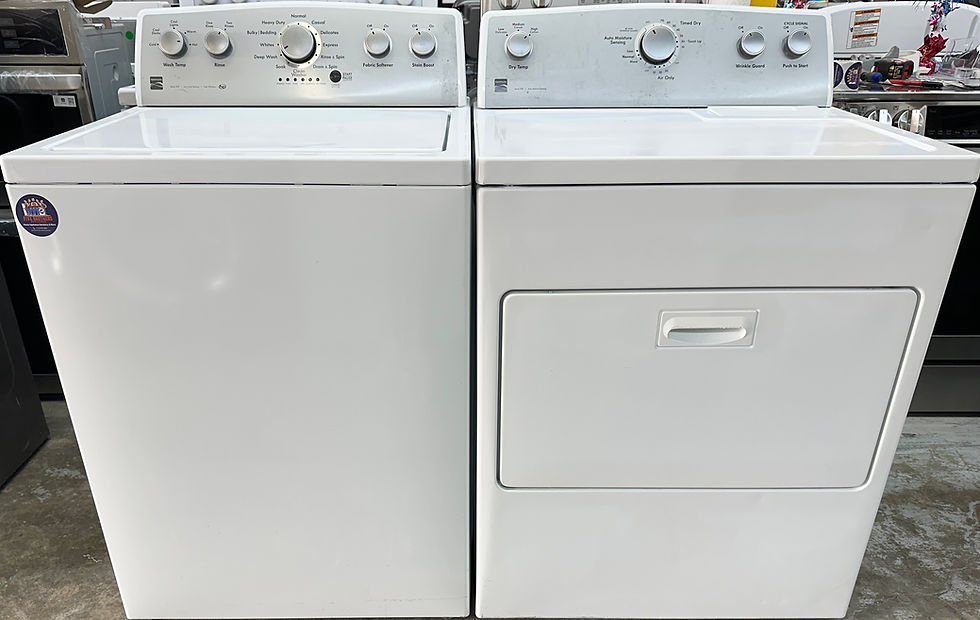 Kenmore Washer Dryer