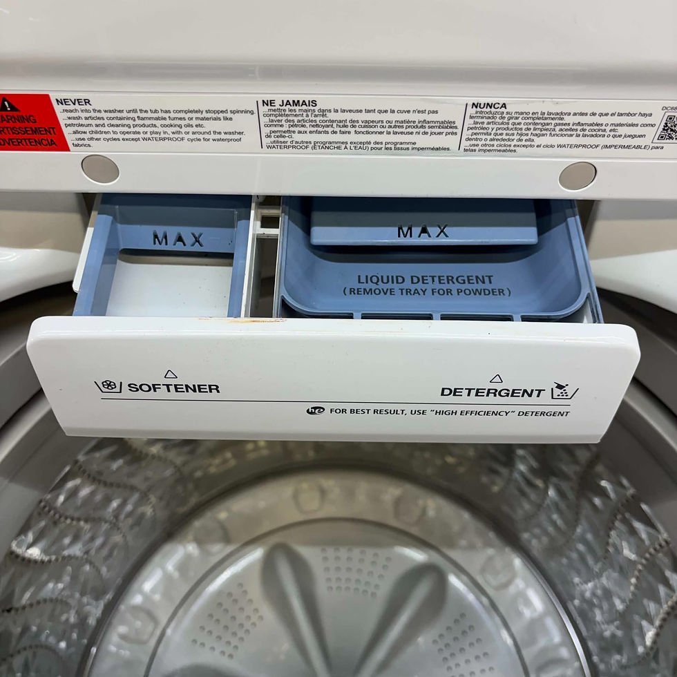 Miniatura: Samsung WA40J3000AW Washer 4.0 CF & DV40J3000EW Dryer - Refurbished - Irving 892