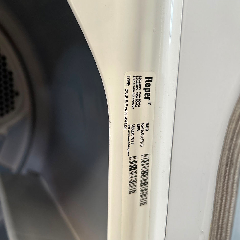 Miniatura: Roper Refurbished Washer and Dryer, Top load 3.5 cu.ft Austin 5448
