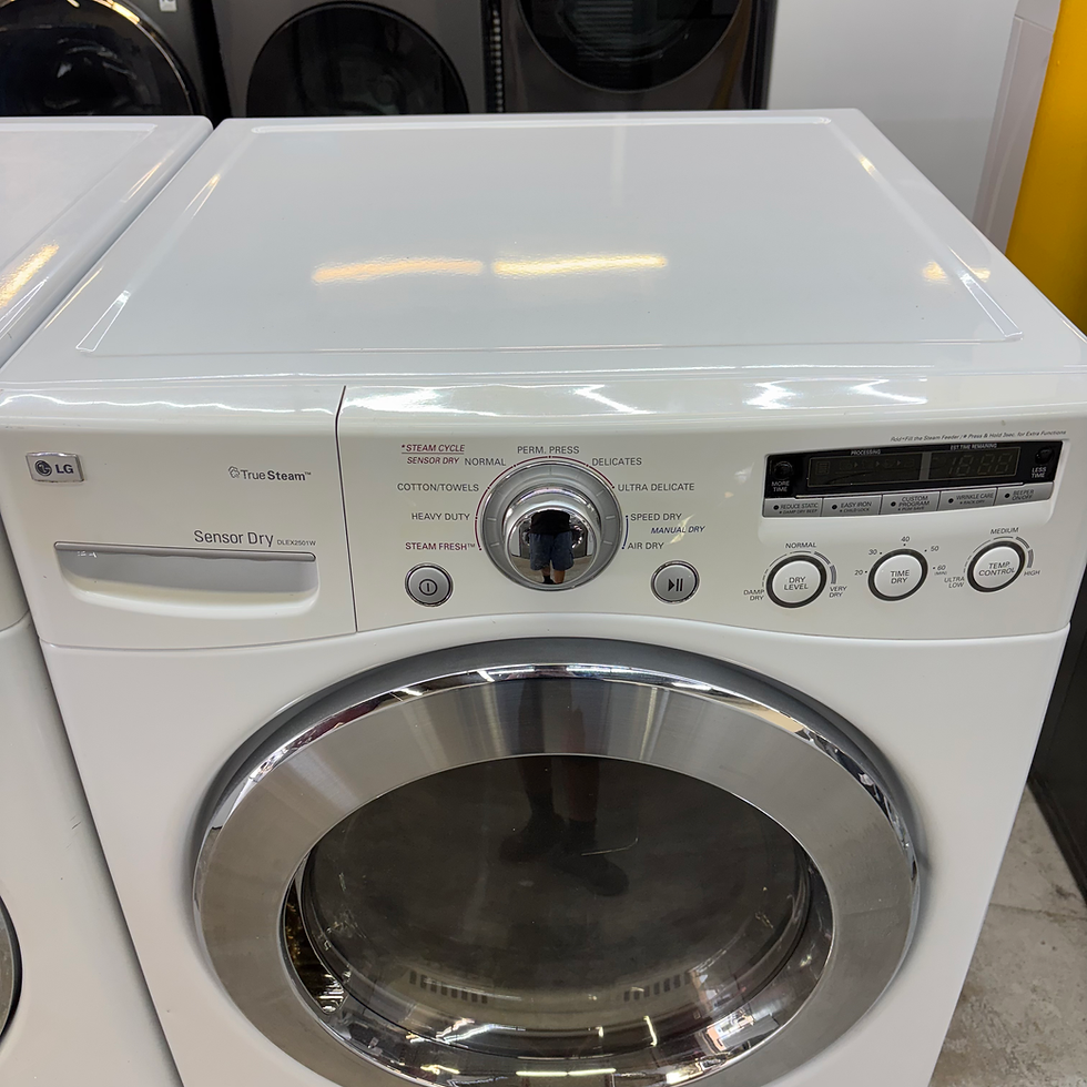 Thumbnail: LG WM3250HWA Washer 4.0 CF & DLEX2501V Dryer - Refurbished - Irving 885