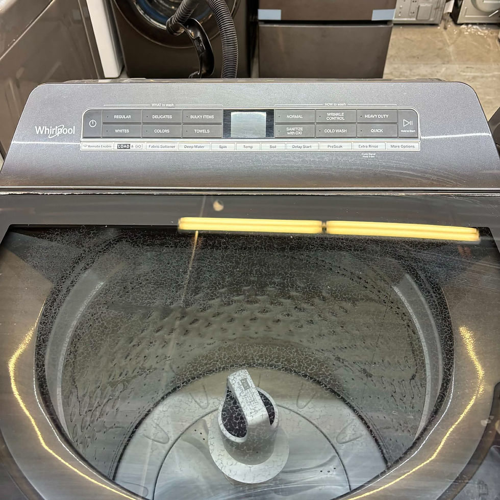 Thumbnail: Whirlpool WTW8127LC1 Washer 5.3 CF & WED8127LC1 Dryer - Refurbished - Irving 437