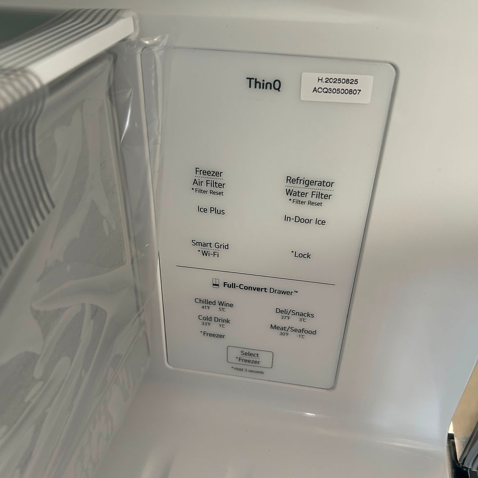 Thumbnail: LG Scratch and Dent InstaView Refrigerator, French Door 29 cu.ft Austin 4477