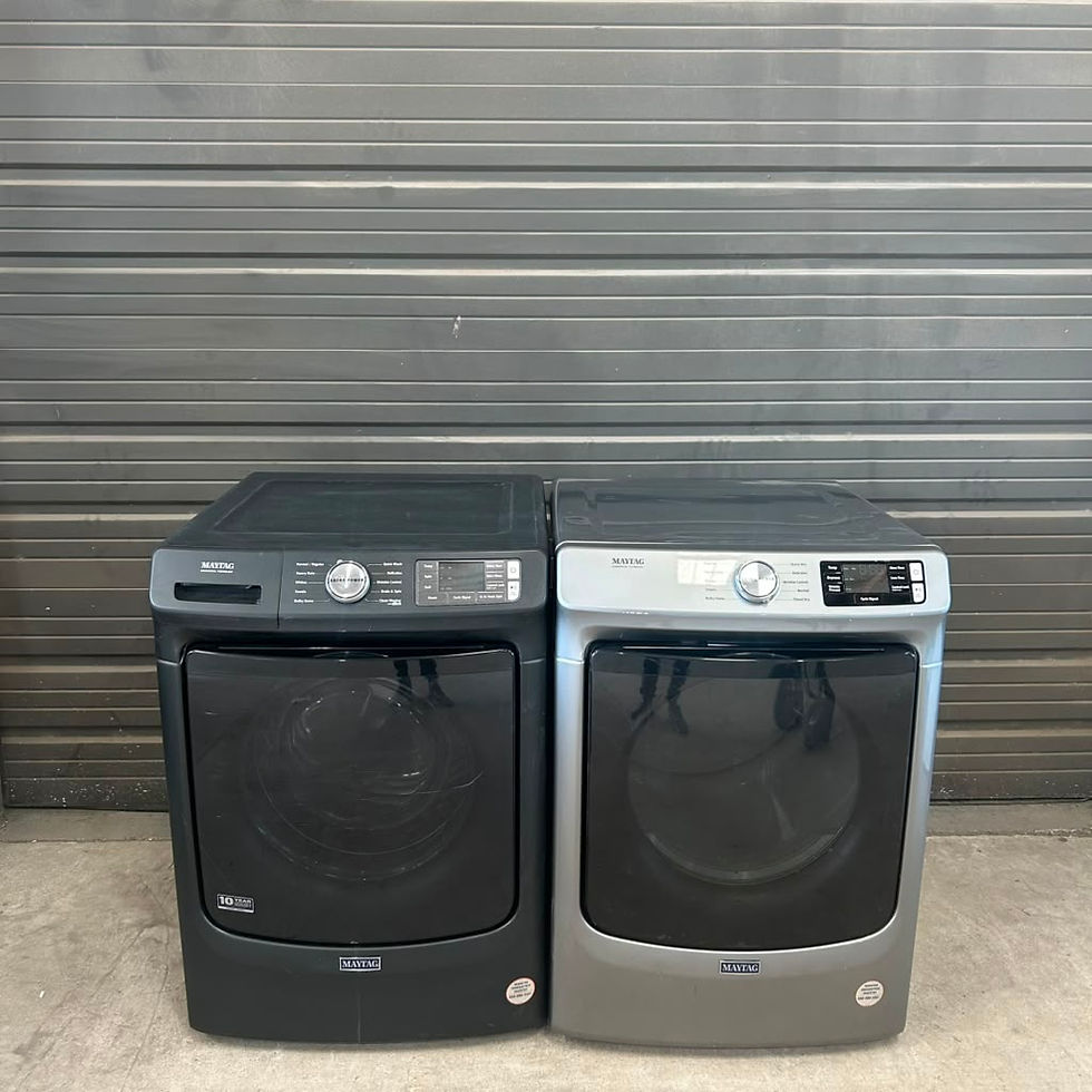 Thumbnail: Maytag Refurbished Washer and Dryer, Front Load 4.5 cu.ft Austin A26