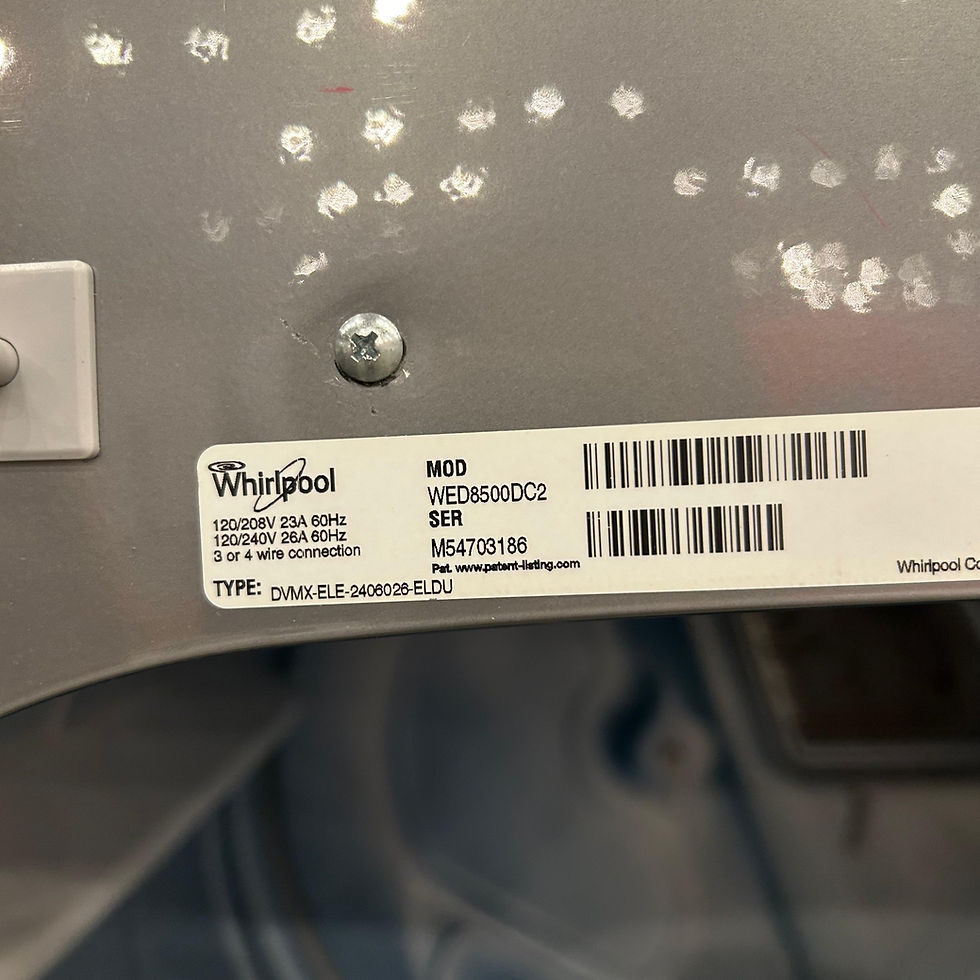 Thumbnail: Whirlpool WTW8500DC0 Washer & WED8500DC2 Dryer 5.3 CF - Refurbished - Austin 147