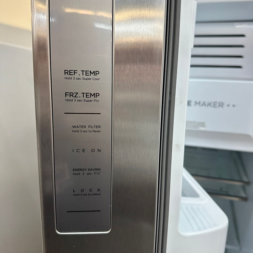 Thumbnail: Insignia NS-RSS26SS0 26.3 CF Side-by-Side Refrigerator – No Ice maker - Irving 