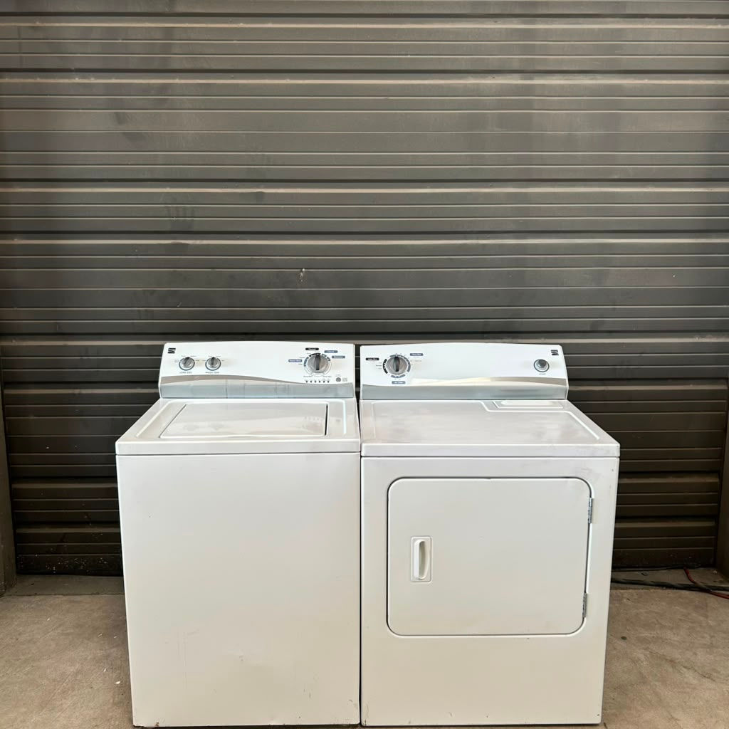 Kenmore Refurbished Washer and Dryer, Top load 3.8 cu.ft Austin 2514