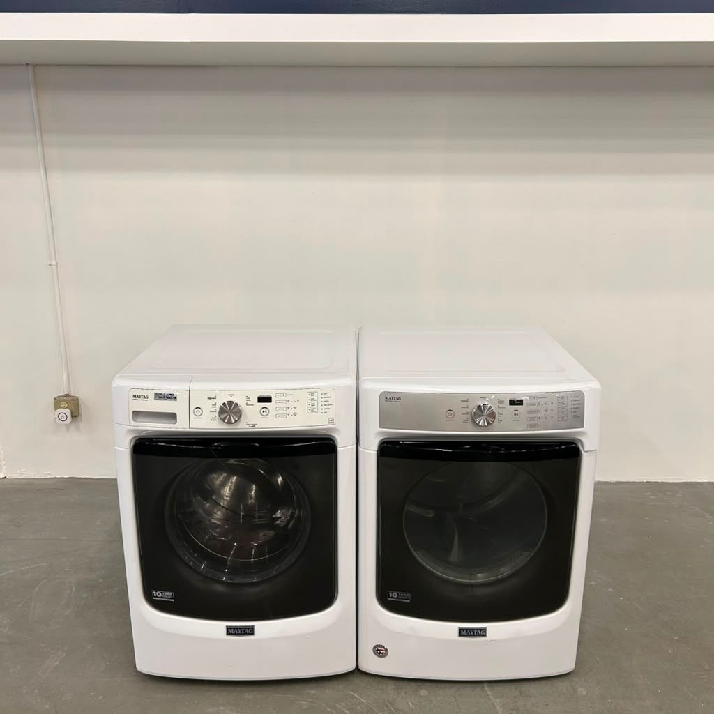 Maytag Refurbished Washer and Dryer, Front Load 4.5 cu.ft Austin 4843