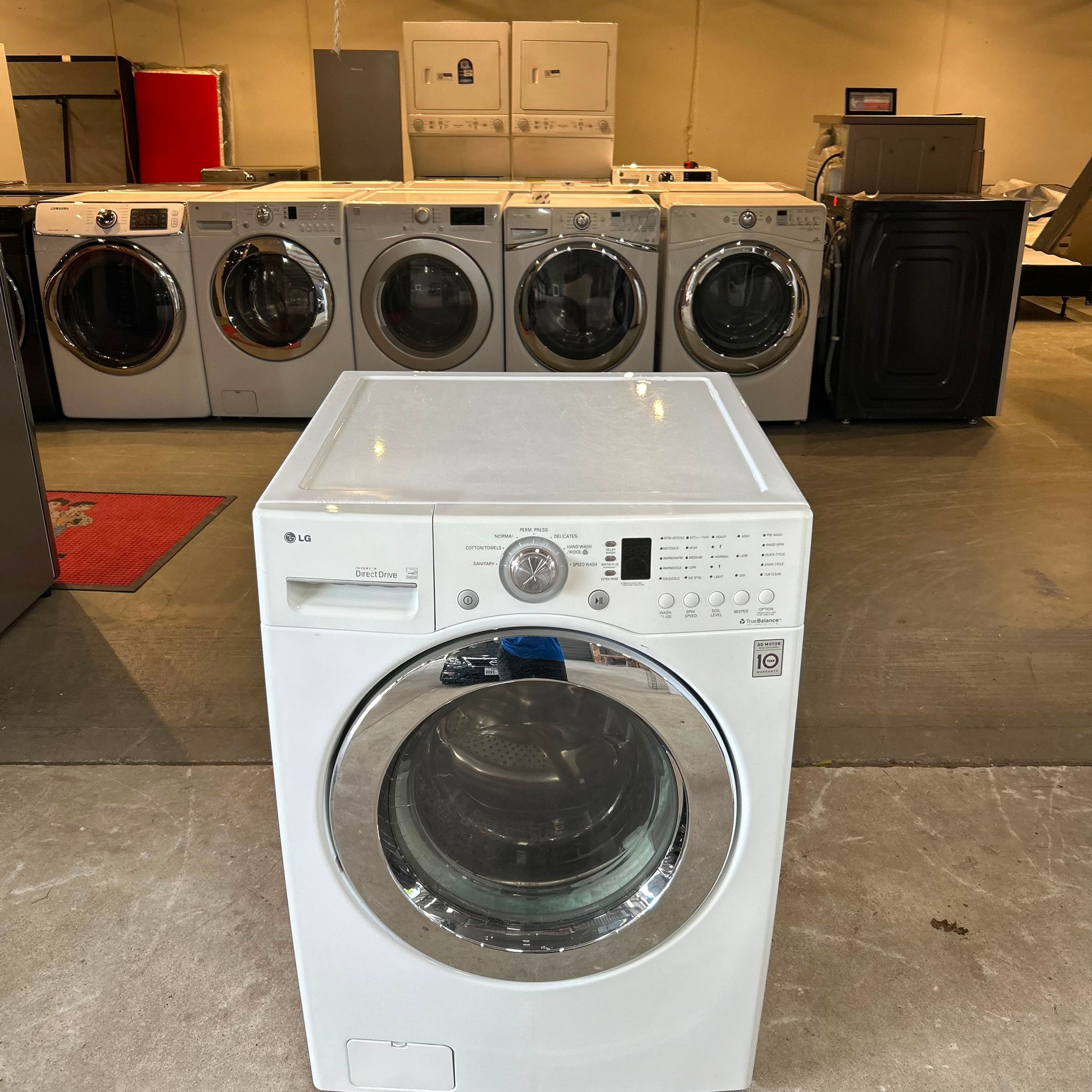 LG Refurbished Washer, Front Load 4.0 cu.ft Austin 4118