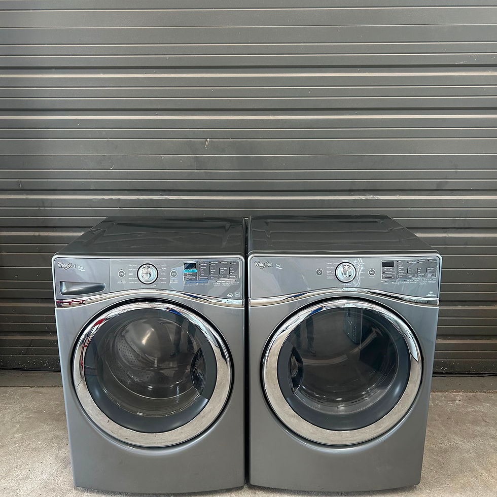 Thumbnail: Whirlpool Refurbished Washer and Dryer, Front Load 4.3 cu.ft Austin 7488