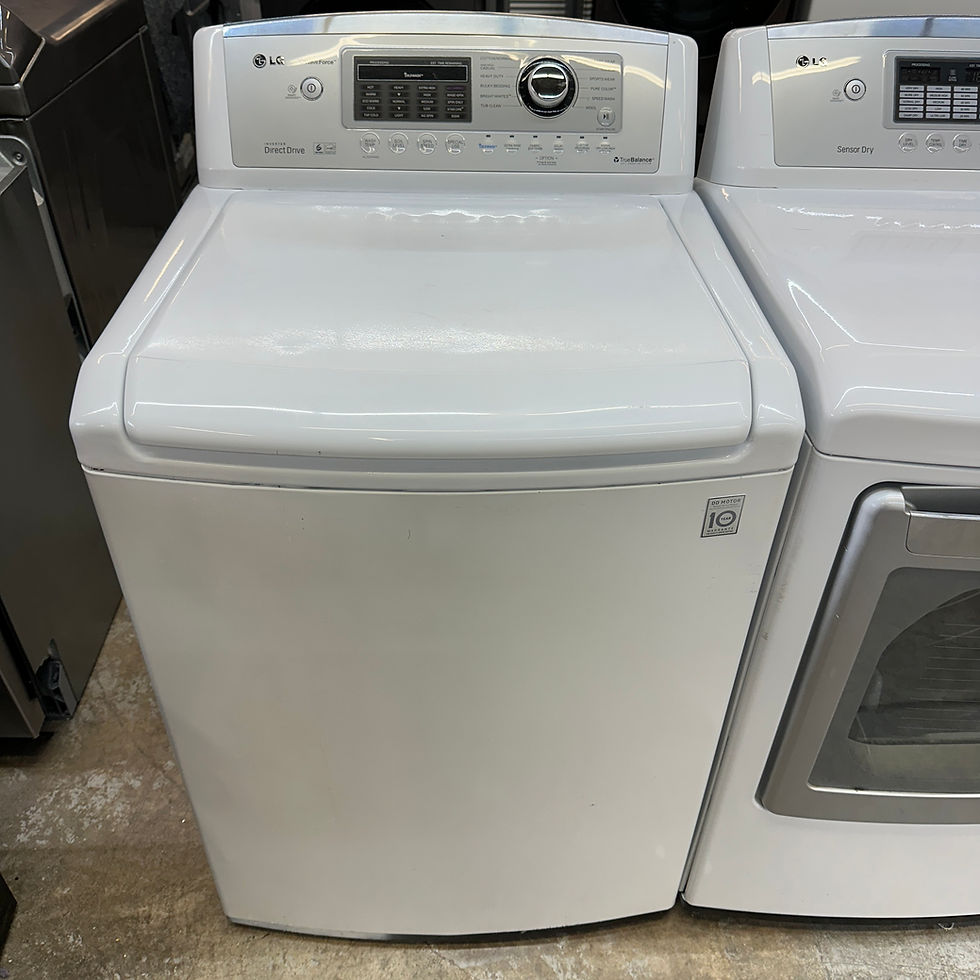 Thumbnail: LG Refurbished Washer and Dryer, Top load 4.7 cu.ft Irving A21