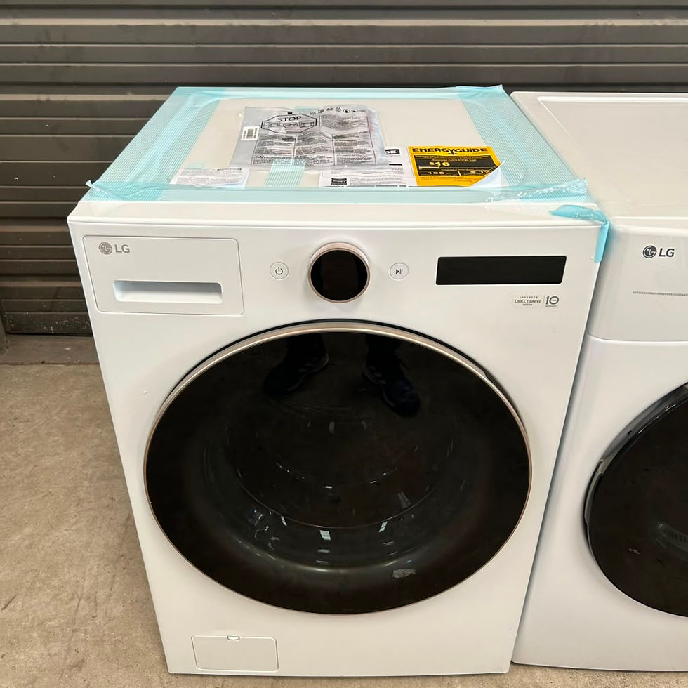 Thumbnail: LG Scratch and Dent Washer and Dryer, Front Load 5.0 cu.ft Austin 7400
