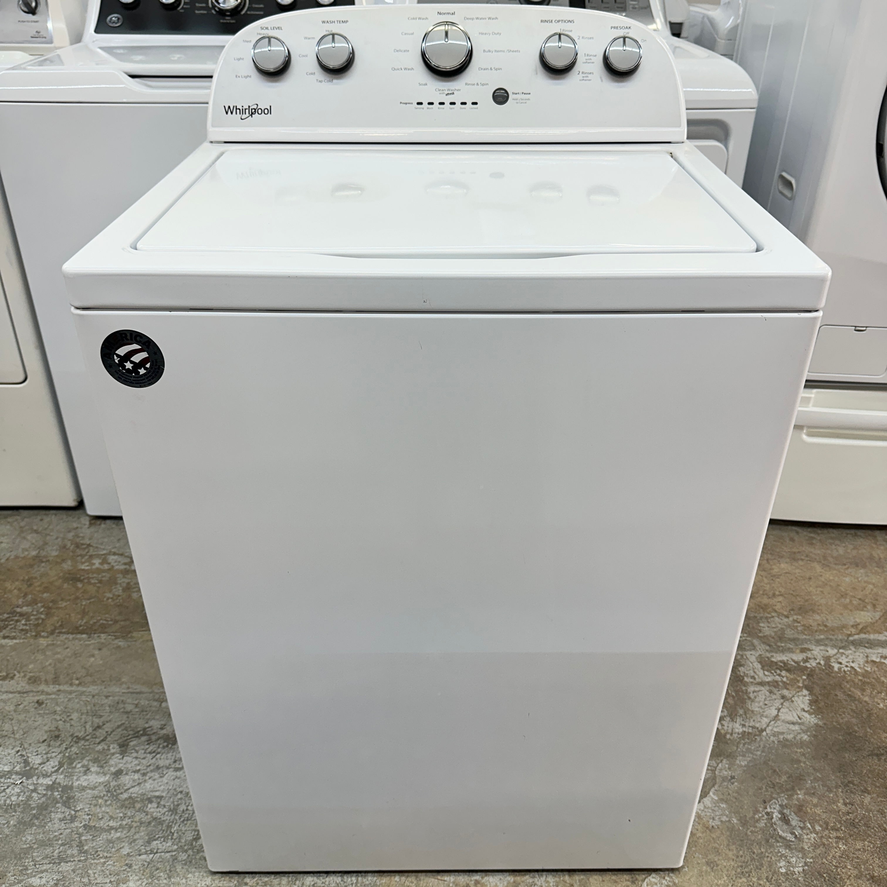 Whirlpool Refurbished Washer, Top load 4.3 cu.ft Irving 5482