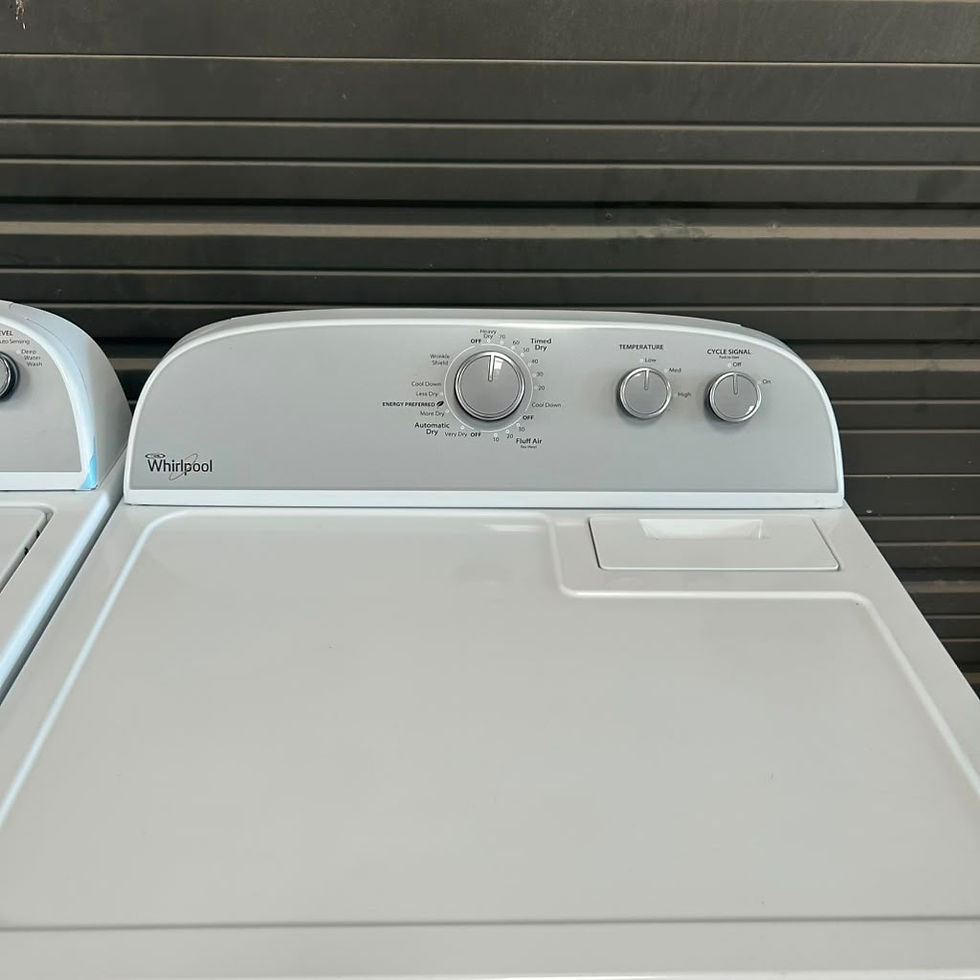 Thumbnail: Whirlpool Refurbished Washer and Dryer, Top load 3.5 cu.ft Austin 0379