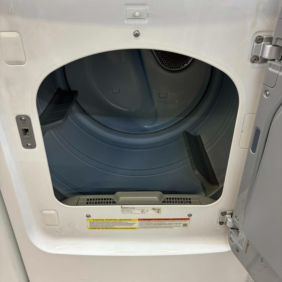 Miniatura: Samsung WA40J3000AW Washer 4.0 CF & DV40J3000EW Dryer - Refurbished - Irving 892
