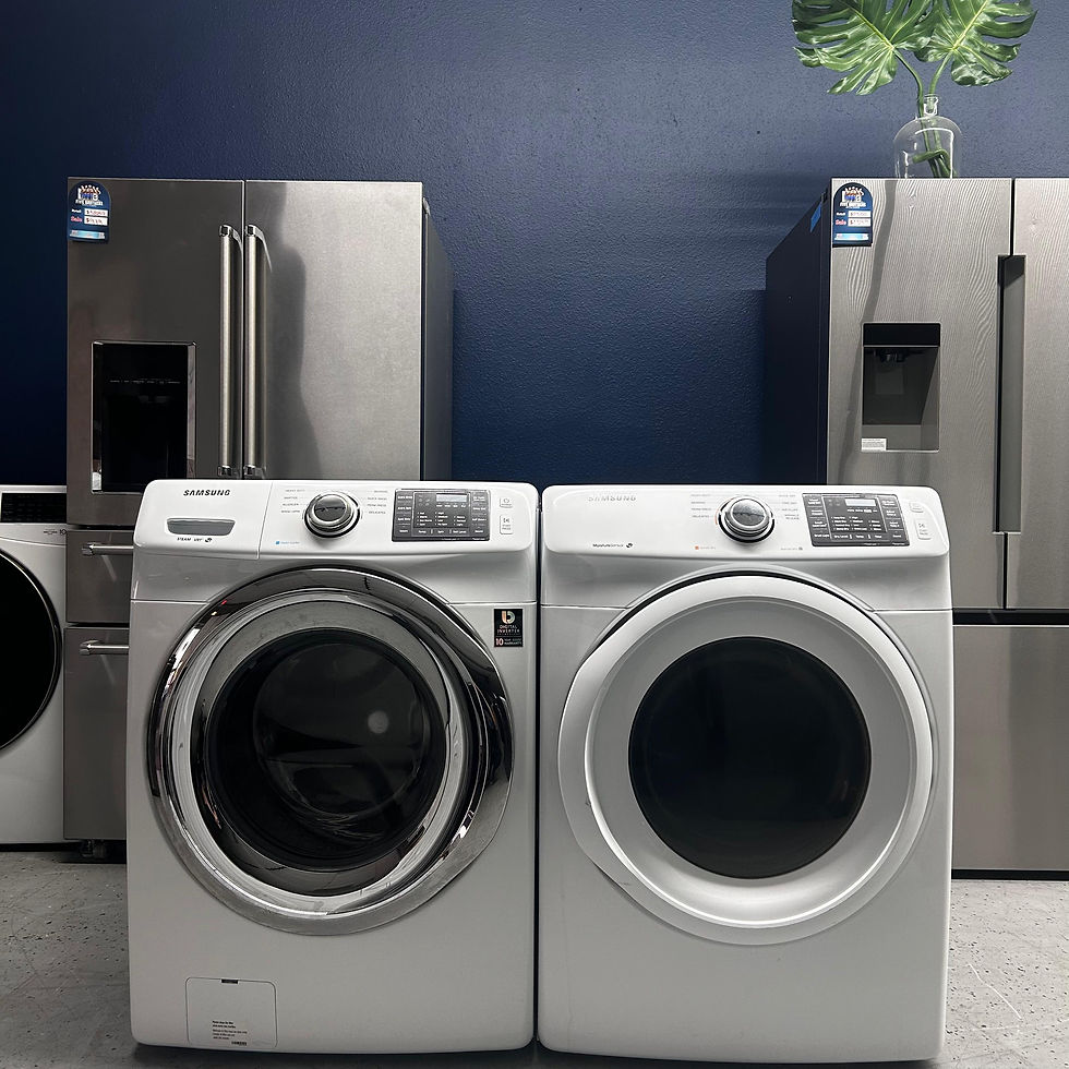 Samsung Refurbished Washer and Dryer, Front Load 4.2 cu.ft Austin 8047