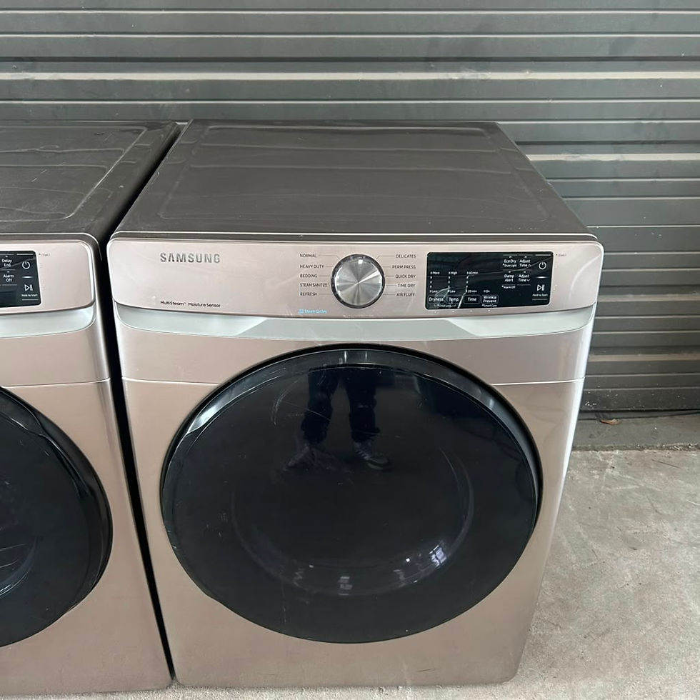 Thumbnail: Samsung Refurbished Washer and Dryer, Front Load 4.5 cu.ft Austin 7253