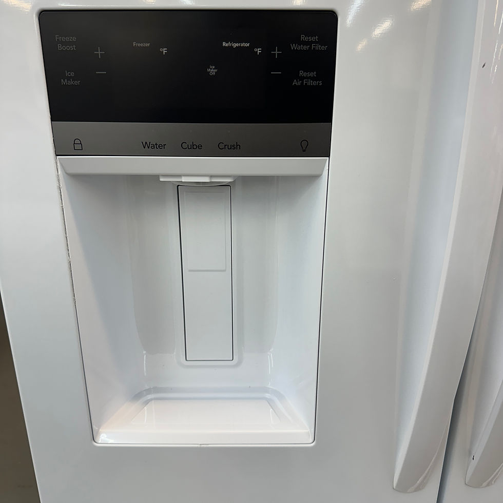 Thumbnail: Frigidaire Open Box White Refrigerator, French Door 28 cu.ft Irving 0149