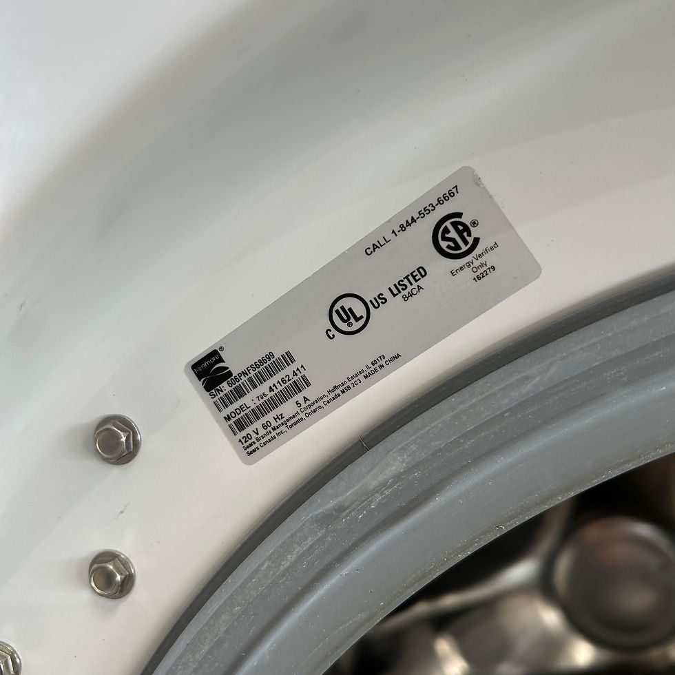 Miniatura: Kenmore Refurbished Washer and Dryer, Front Load 4.5 cu.ft Austin 8891