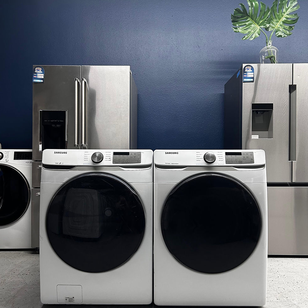 Samsung Refurbished Washer and Dryer, Front Load 4.5 cu.ft Austin 4712