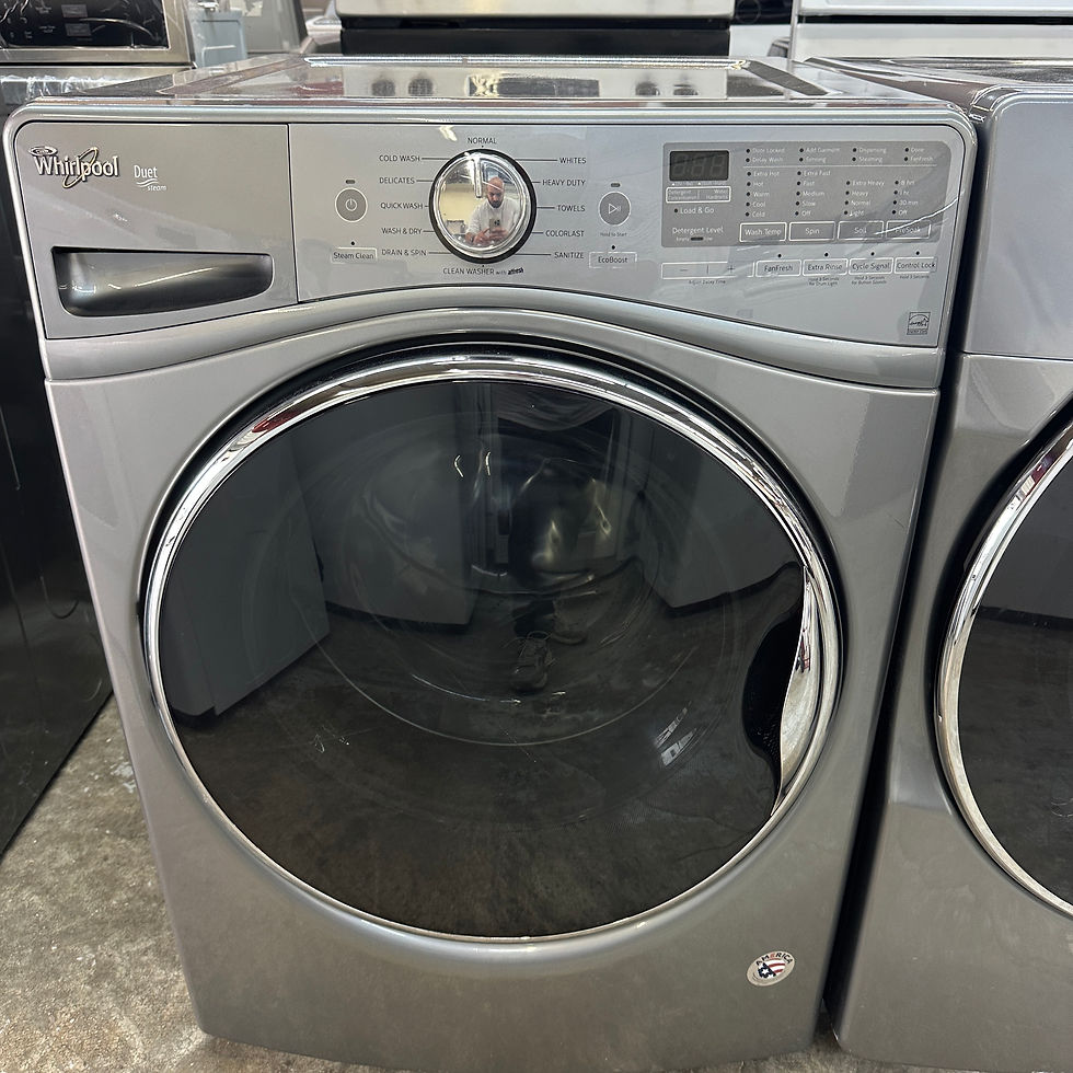 Thumbnail: Whirlpool Refurbished Washer and Dryer, Front Load 5.2 cu.ft Irving 9922