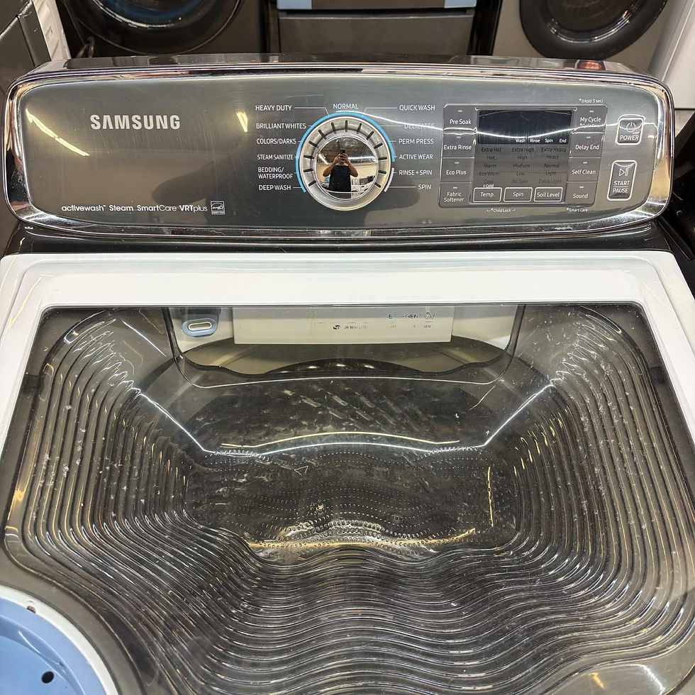 Miniatura: Samsung WA52M7750AV Washer 5.2 CF & DVE52M7750V Dryer - Refurbished - Irving 142