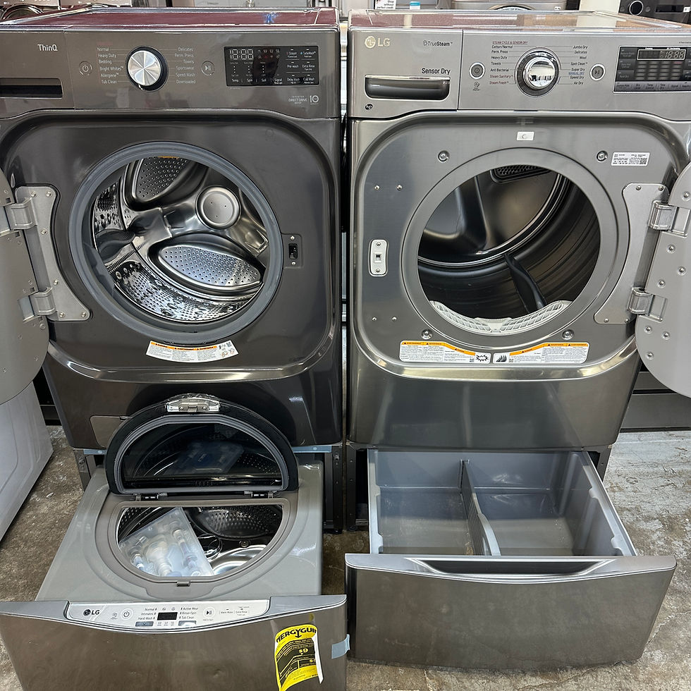 Thumbnail: LG Refurbished Washer, Sidekick Washer and Dryer, 5.2 cu.ft Irving 666