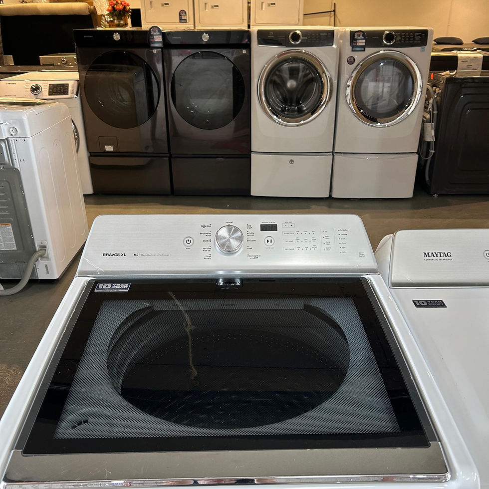 Thumbnail: Maytag Refurbished Washer and Dryer, Top load 5.3 cu.ft Austin 0376 