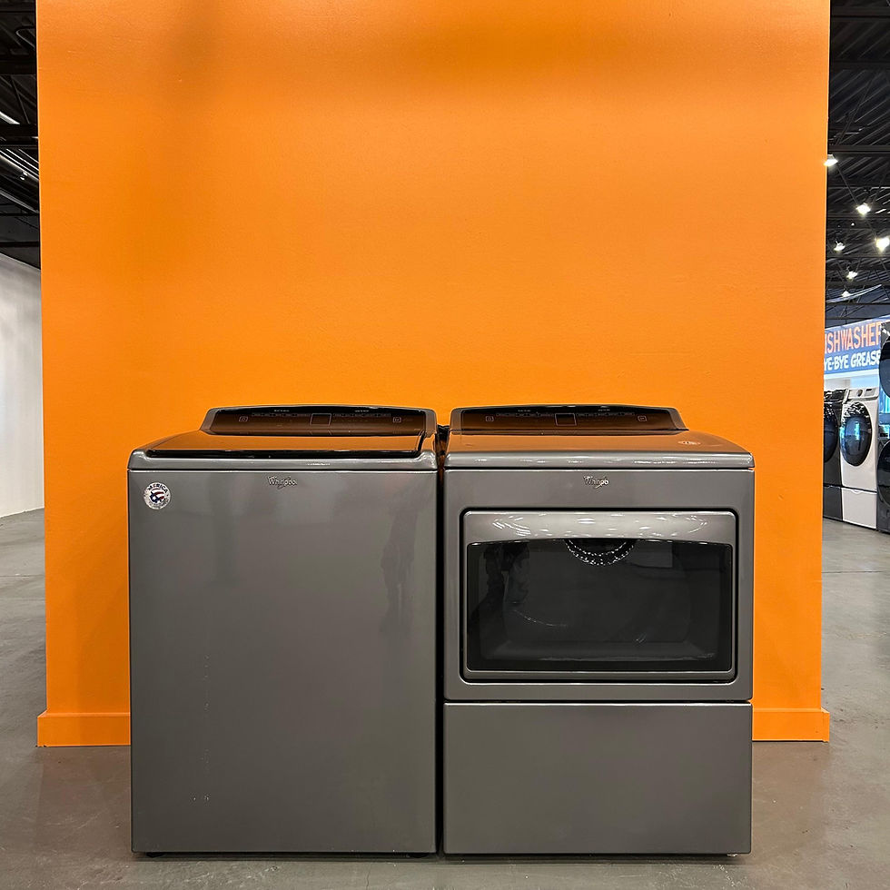 Thumbnail: Whirlpool WTW7500GC2 Washer & WED7500GC0 Dryer 4.8 CF - Refurbished - Austin 146