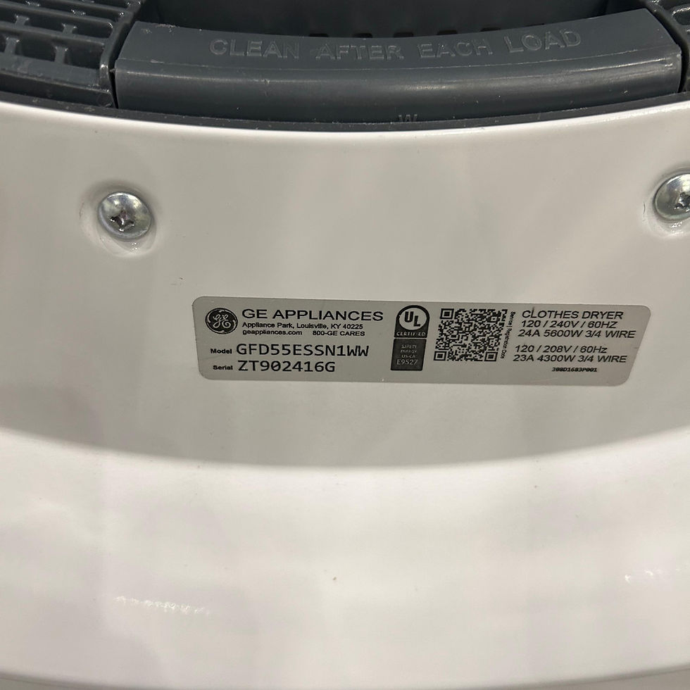 Thumbnail: GE GFW550SSN1WW Washer 4.8 CF & GFD55ESSN1WW Dryer - Refurbished - Austin 556