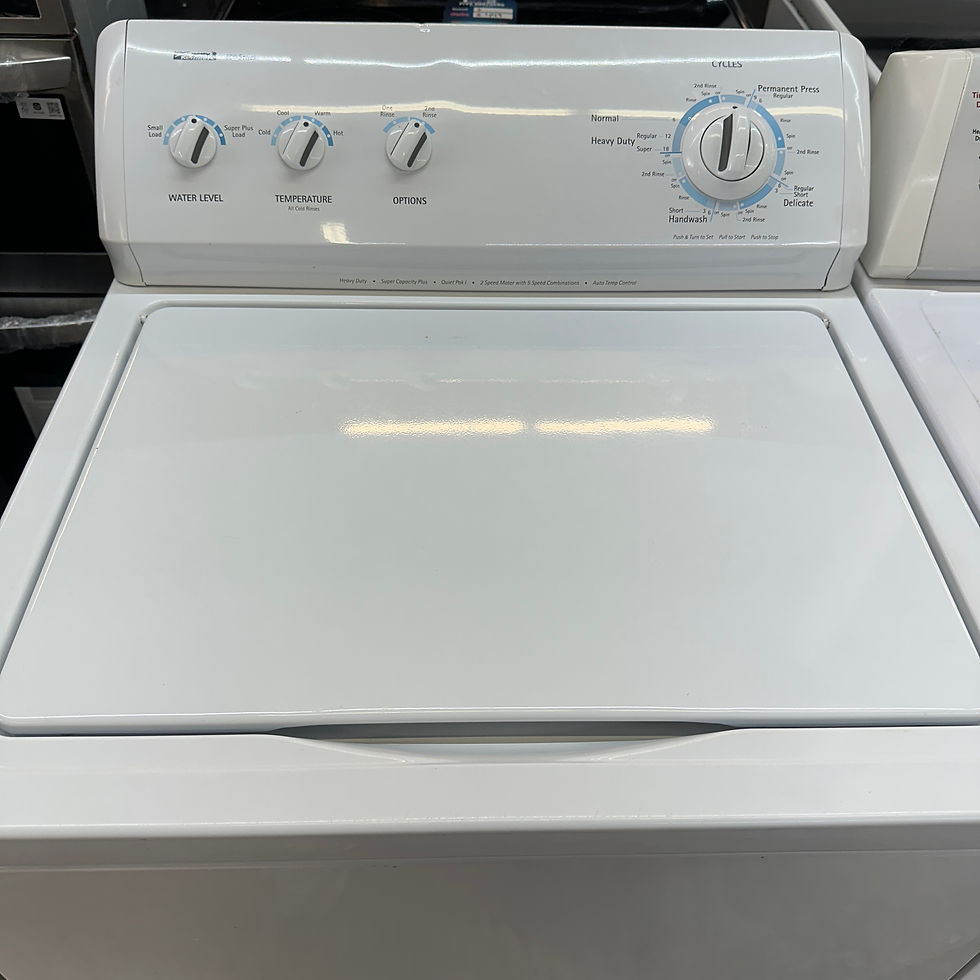 Thumbnail: Kenmore Refurbished Washer and Whirlpool Dryer, Top Load 3.5 cu.ft Irving 9948