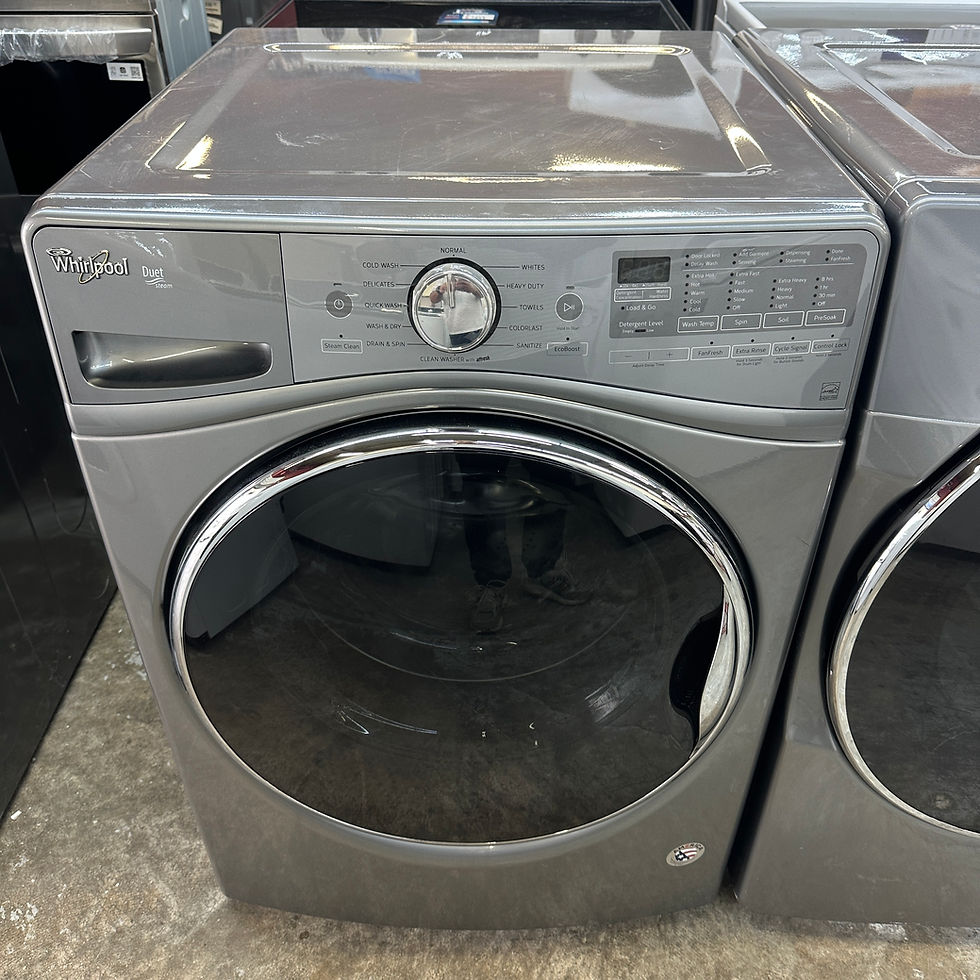 Thumbnail: Whirlpool Refurbished Washer and Dryer, Front Load 5.2 cu.ft Irving 9922