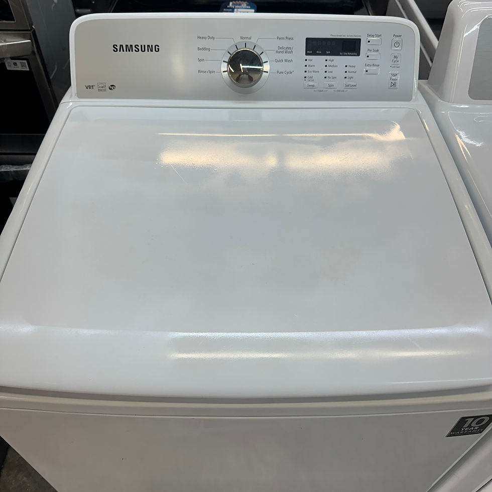 Thumbnail: Samsung Refurbished Washer and Dryer, Top load 4.0 cu.ft Irving 9924