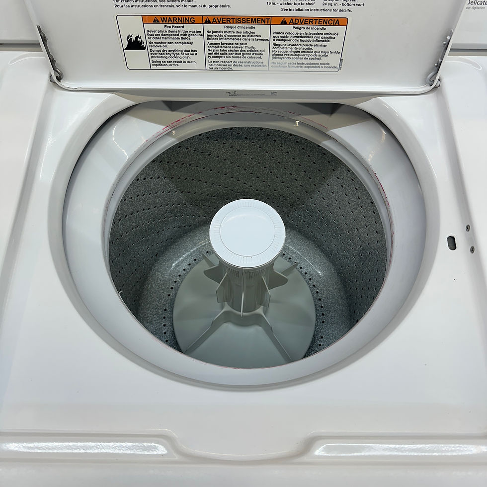 Thumbnail: Whirlpool Refurbished Washer and Kenmore Dryer, Top load 3.2 cu.ft Irving 6110
