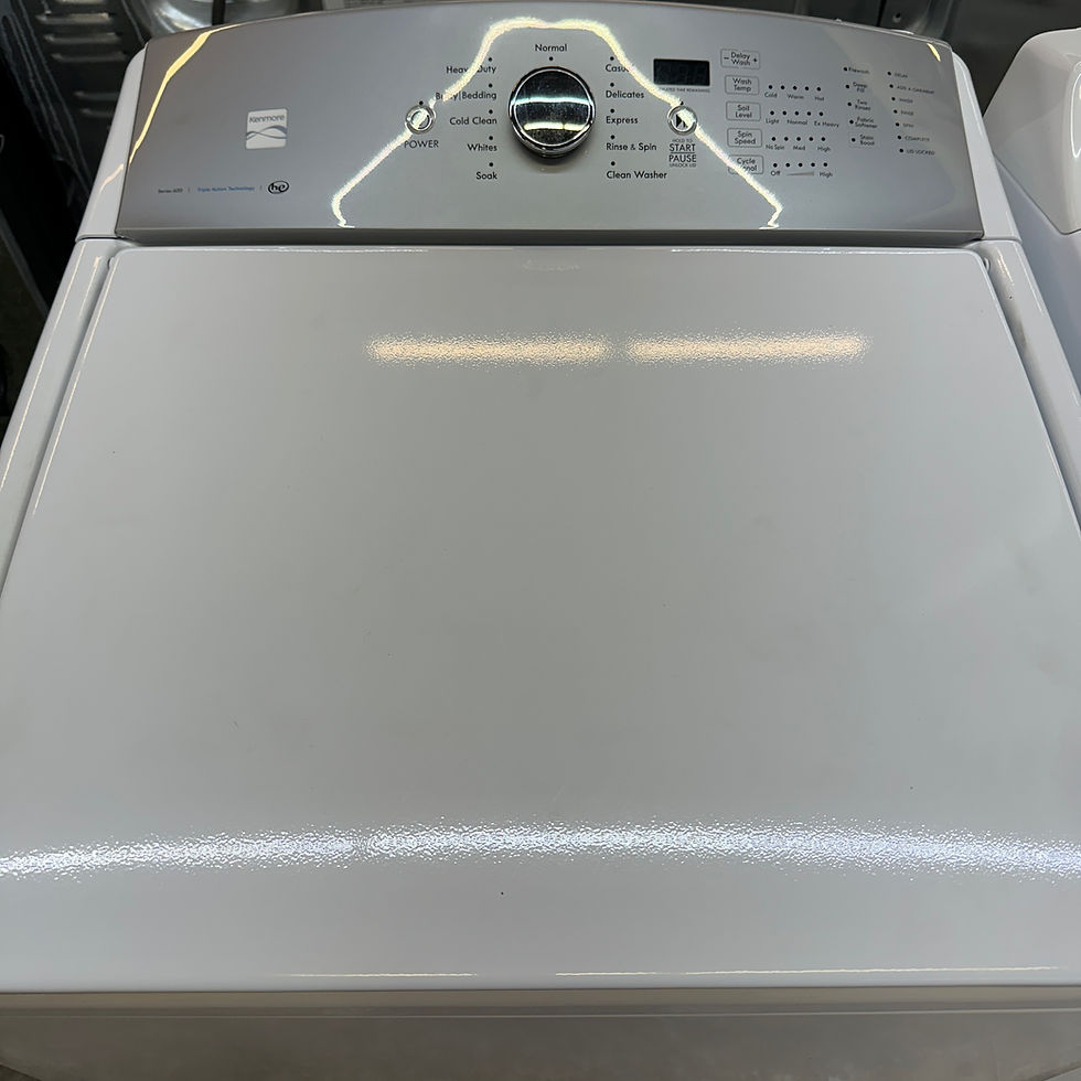 Thumbnail: Kenmore Refurbished Washer and Whirlpool Dryer, Top load 4.8 cu.ft Irving 3320