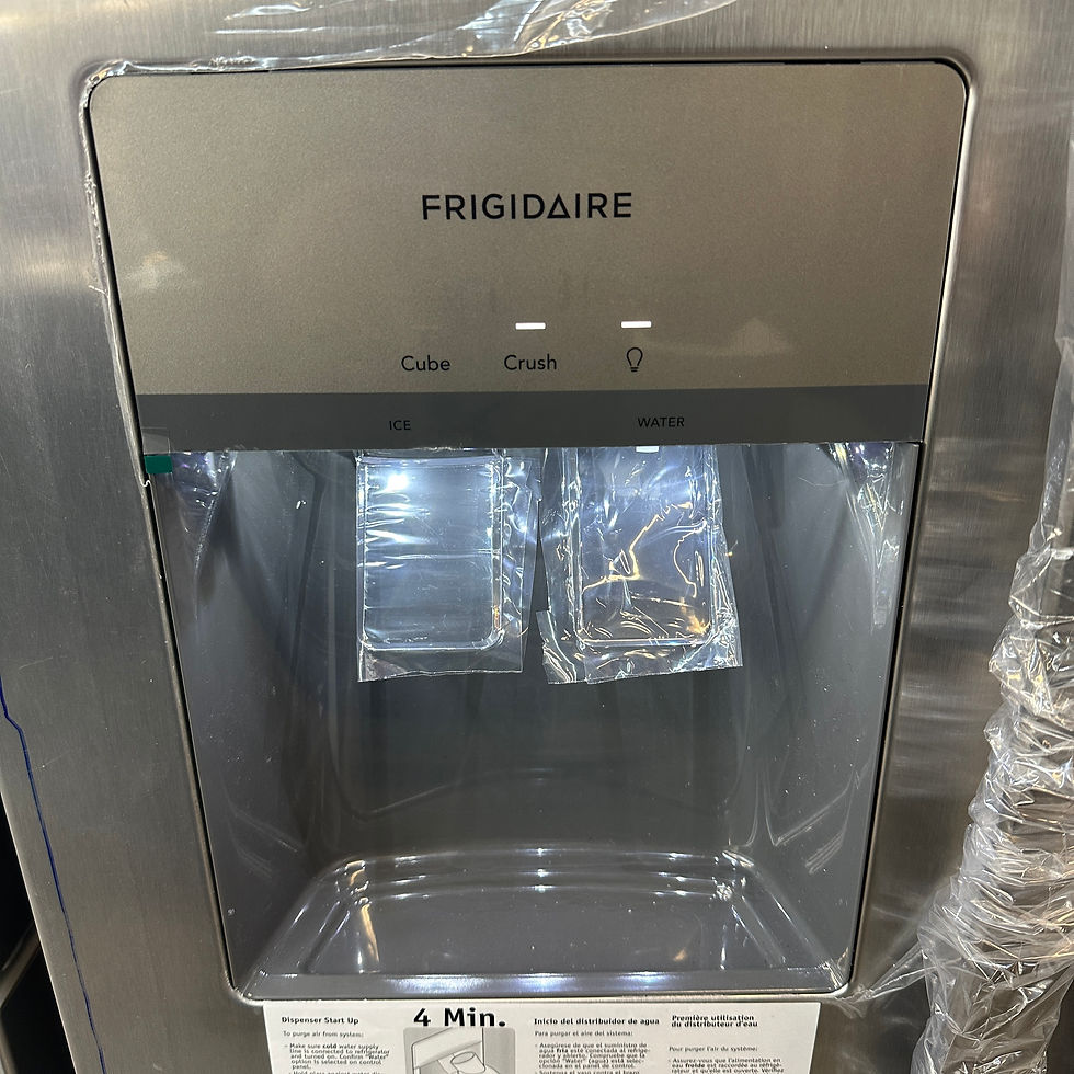 Thumbnail: Frigidaire Open Box Refrigerator, Side-by-Side 25.6 cu.ft Irving 9928