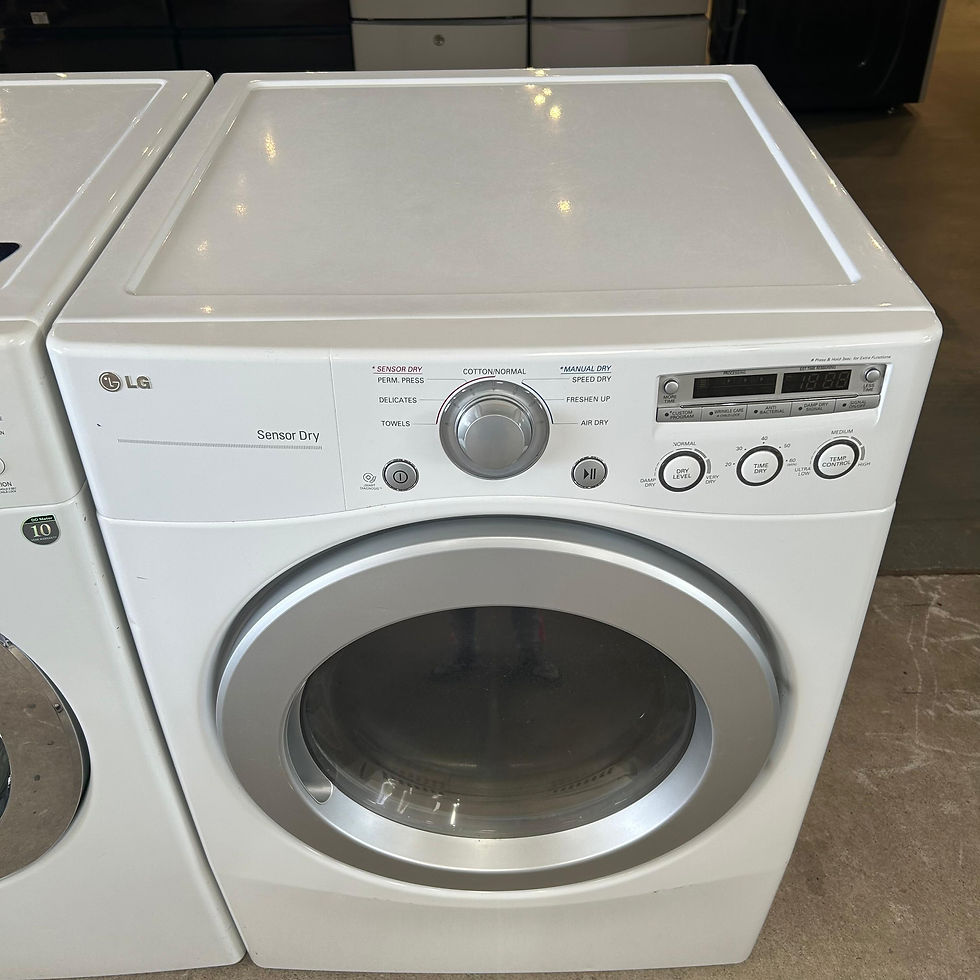 Miniatura: LG Refurbished Washer and Dryer, Front Load 4.5 cu.ft Austin 9955