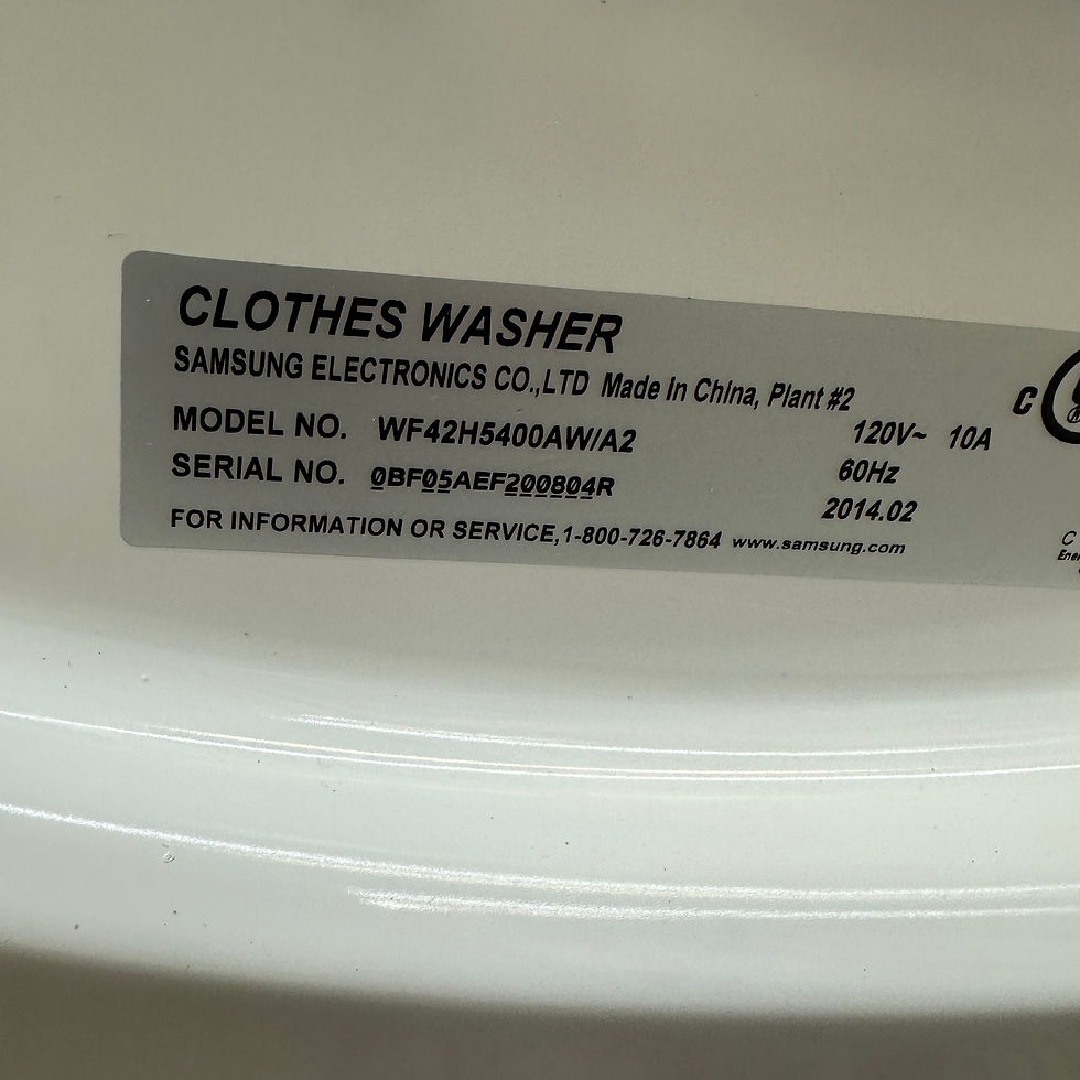 Thumbnail: Samsung Refurbished Washer and Dryer, Front Load 4.5 cu.ft Irving A01